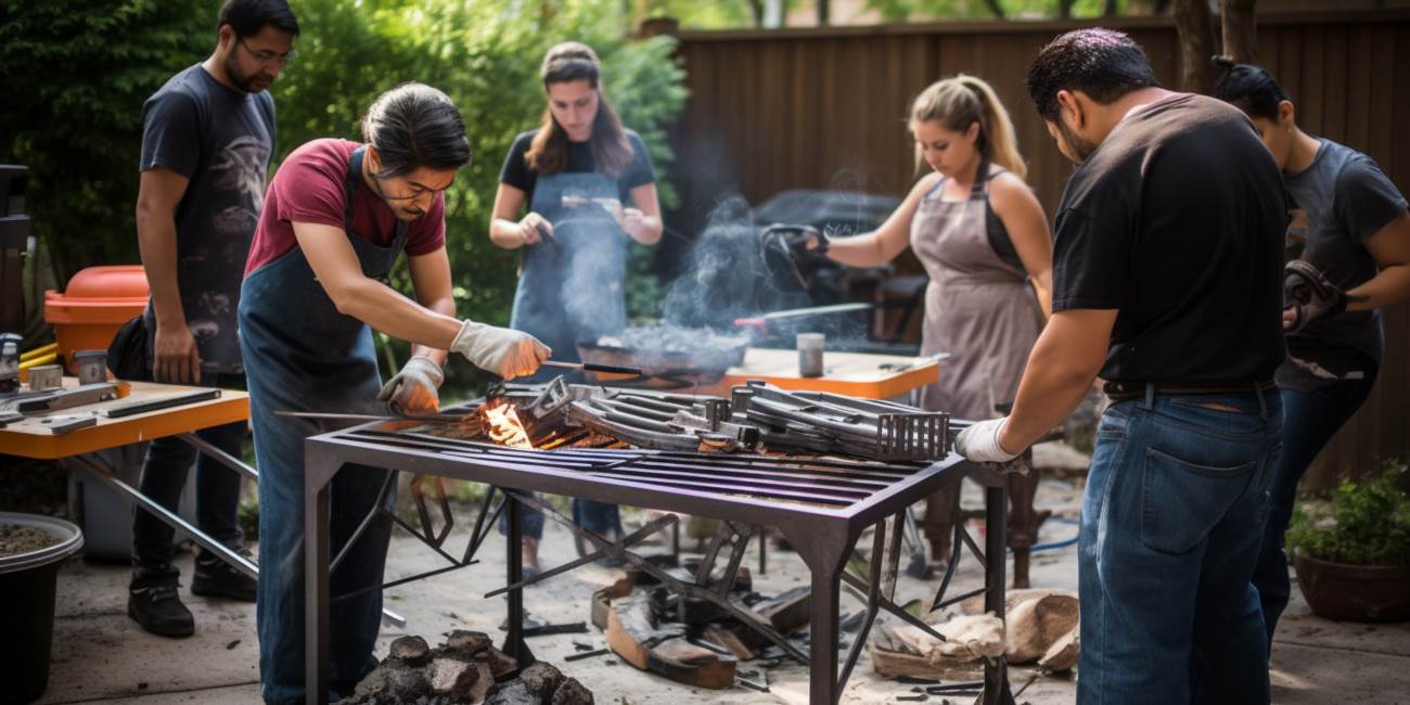 Come costruire un barbecue in ferro