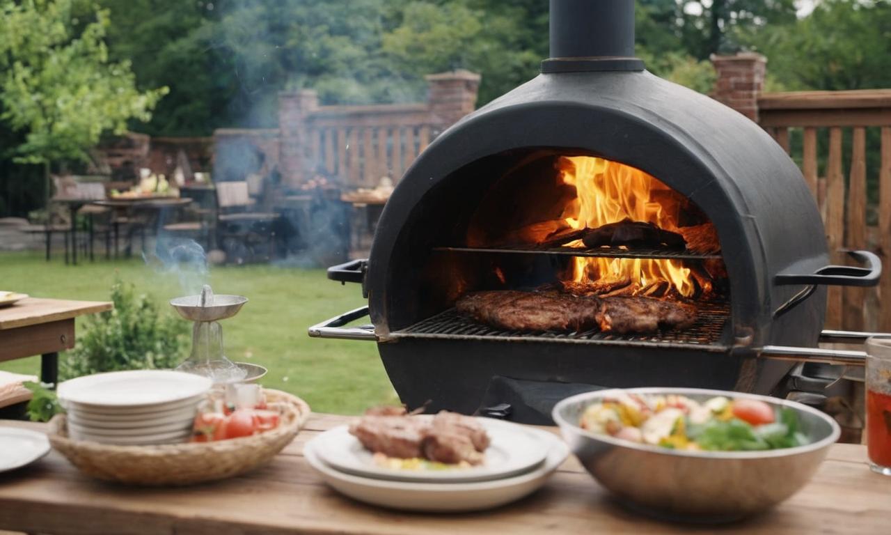 Come costruire un barbecue in muratura con canna fumaria