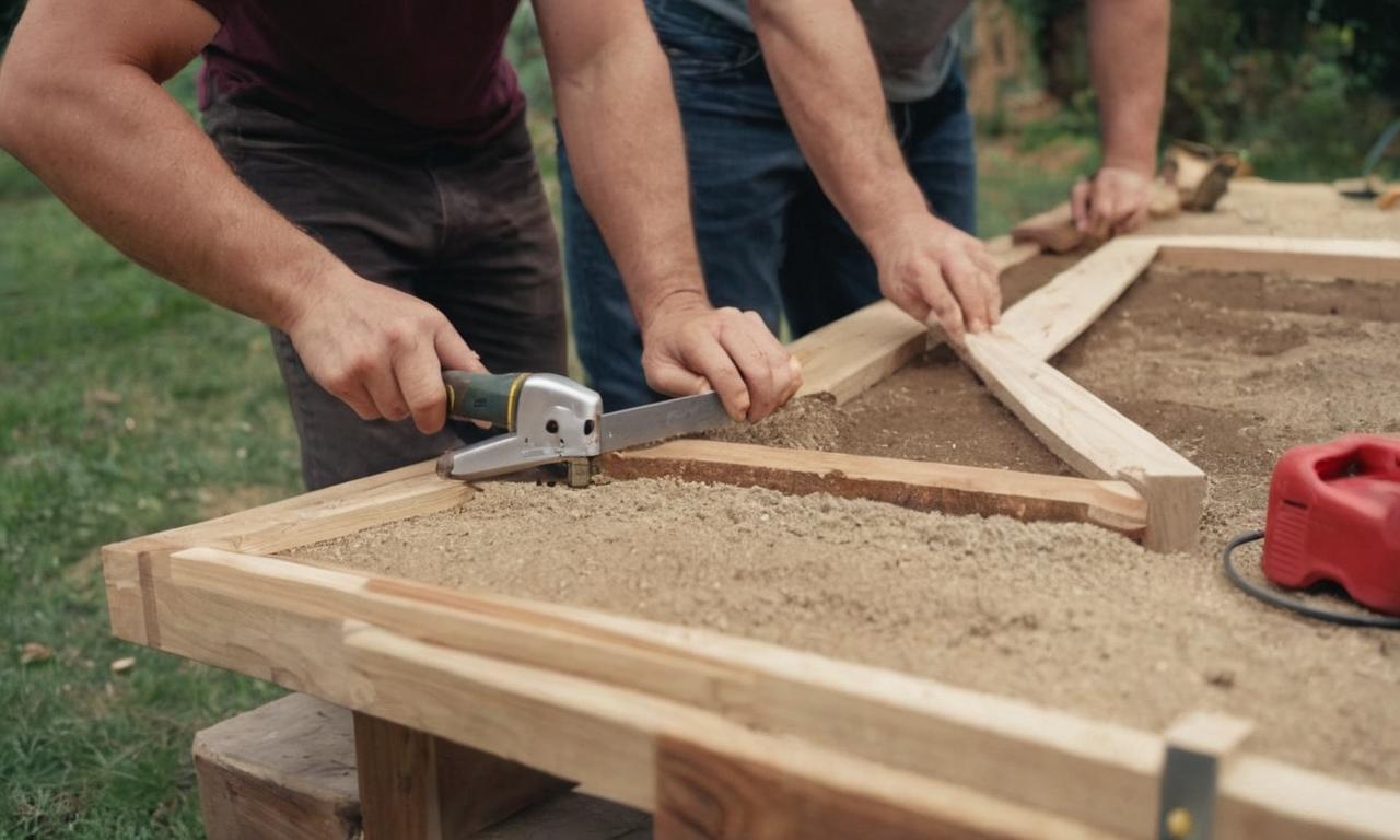 Come costruire un tavolo da giardino