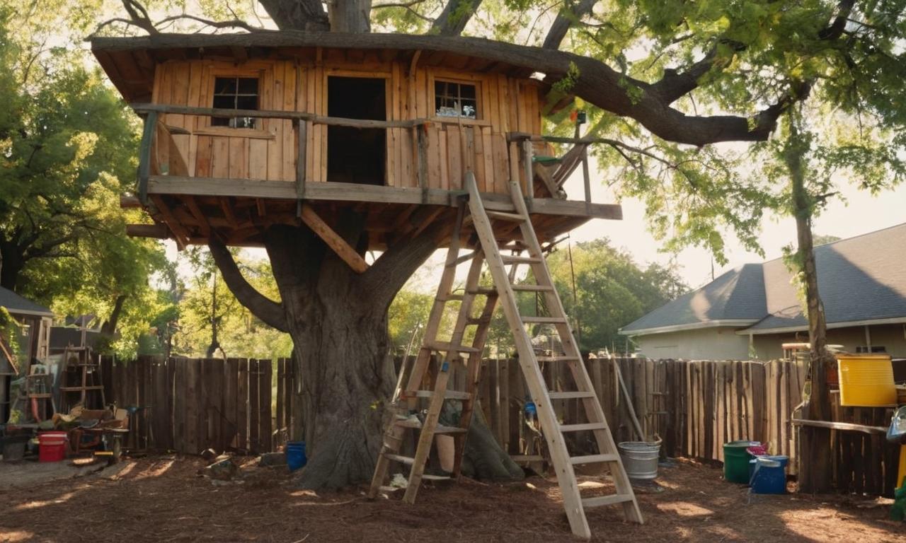 Come costruire una casa sull'albero per bambini