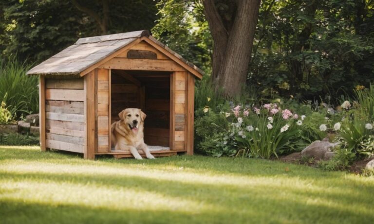 Come costruire una cuccia per cani con i pallet