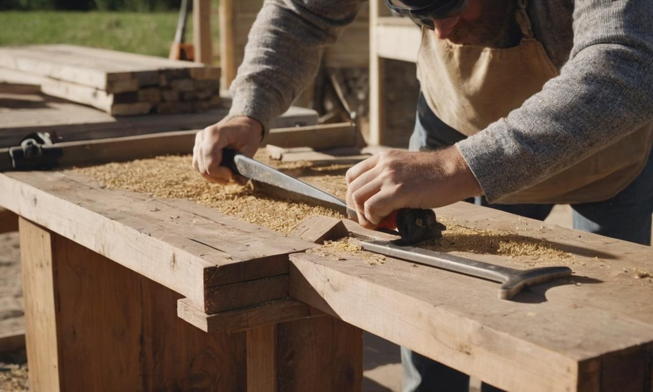 Come costruire una porta con i pallet